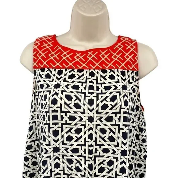 Anthropologie THML Celtic Print Cutout Back Tank Size S - Picture 3 of 11